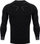 Bluzë termoaktive Alpinus Tactical Base Layer për burra, masa M, e zezë me gri