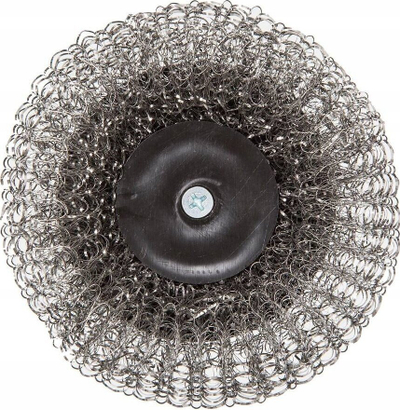 Furçë pastrimi Neka Plancha Brush, trup çelik inox, dizajn kompakt, e zezë
