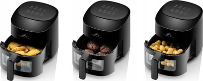 Fritezë me ajër ETA Vista Digi ETA116890000, 4.3 L, 1300 W, e zezë