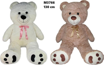 Arush pelushi Sunday Bikes Teddy Bear 130cm, 130cm, shumëngjyrësh