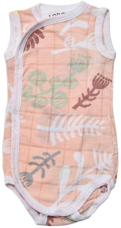 Body për bebe Lodger Botanimal Plush Romper, pambuk, madhësia 68