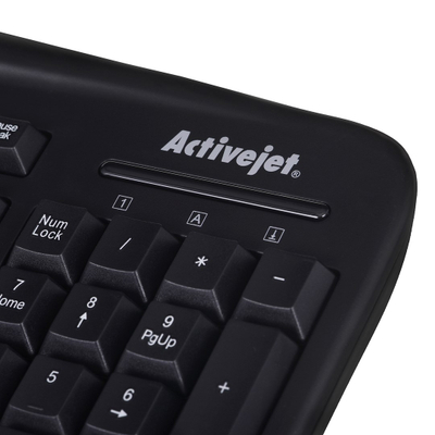Tastierë Activejet K-3113, USB, e zezë
