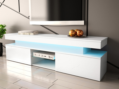 Komodë për TV Lestirola 2D 190 me ndriçim LED (190 x 54 x 39)