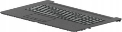 Tastierë laptopi HP L83728-051, AZERTY, pa ndriçim, e zezë