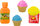 Set lodrash kuzhine Mini Happy Gourmet, pica e akullore, takëme plastike shumëngjyrëshe