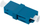 Adaptues fibër optike Qoltec LC UPC, simplex, SingleMode, bezhë