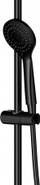 Set dushi Omnires Y Y1244LUXLBL, me termostat, dush shiu, i zi saten