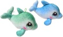 Lodër pelushi Deef Dolphin, maskot e butë, 20 cm, jeshile