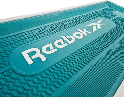 Stepper fitness Reebok Step Teal, lartësi e rregullueshme, kundër rrëshqitjes, ngjyrë teal
