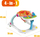 Ecurëse bebe Woopie Multifunctional Lion, 4 në 1, me panel muzikor, shumngjyrshe