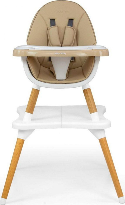 Karrige për ngrënie Milly Mally 2in1, Malmo Beige