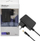 Adaptores rryme Qoltec Plug in, 19W 9V 2.1A, prizë 5.5x2.5, i zi