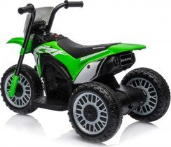 Motoçikletë elektrike për fëmijë Milly Mally Honda CRF450R, bateri rikarikueshme, 2.5–3 km/h, e gjelbër