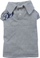 Bluzë polo për qen DoggyDolly, XL, e hirtë