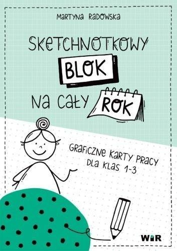 Bllok pune Sketch noting pad for the whole year, worksheets grafik, klasa 1 3