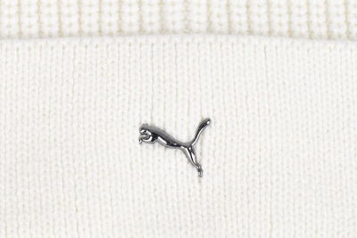 Kapuç beanie Puma Metal Cat 024874 02, akrilik, i bardhë