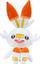 Lodër pellushi Jazwares Pokémon Scorbunny, 20cm, shumëngjyrëshe