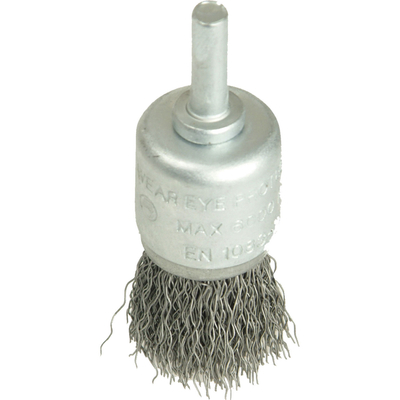 Furçë teli Stanley Crimped Steel, për stërvitje, 25mm, ngjyrë argjendi