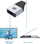 Adapter USB C në HDMI, 4K 30Hz, i bardhë