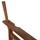 Stol bari Drejtor Palmer Me Kornizë Impregnuar 57x57x117cm (HM5578.01)