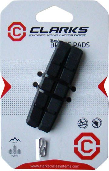 Futje frene Clarks CP501 MTB V-brake Dry, 70mm, e zezë