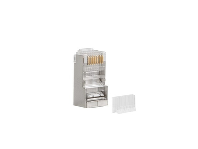 Konektor rrjeti Lanberg PLS-6000, RJ-45 Cat.6 FTP, set 100 copë, transparent