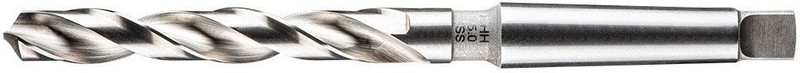 Spiral metalik Baildon NWKc HSS S, 8mm, bisht Morse MK1, argjendtë
