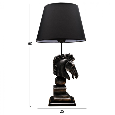 Llambë tavoline argjend 25×60 cm (HM7476.02)