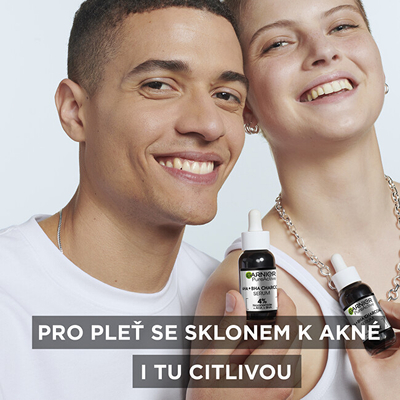 Serum për fytyrë Garnier AHA + BHA Charcoal, 30 ml