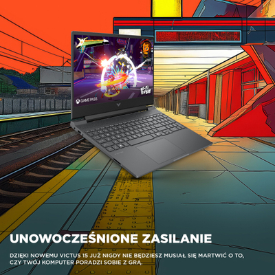 Laptop gaming HP Victus 15-fb3042nw, 15.6\", Ryzen AI 5, RTX 5060, 16GB RAM, i zi