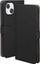Këllëf portofol Uniq Journa për iPhone 14 Plus, lëkurë eko, me mbajtëse kartelash, i zi