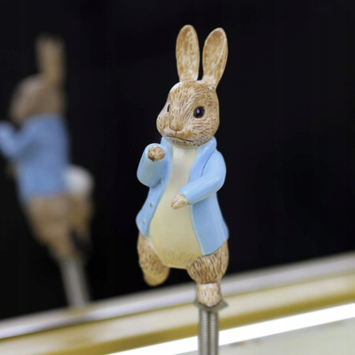 Kuti muzikore TROUSSELIER Peter Rabbit, me sirtar, me pasqyrë, jeshile