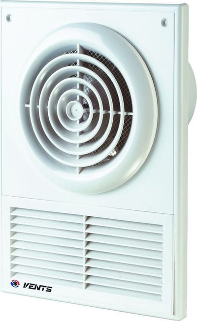 Вентилатор за бања Vents Group 100 F, 100 mm, аксијален, бел