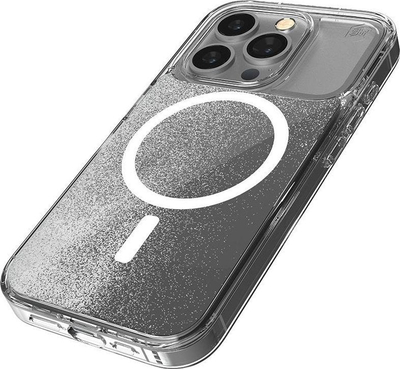 Заштитна маска STM Relax Sand MagSafe за iPhone 15, проѕирна, бела