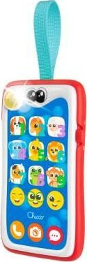 Lodër telefon Chicco My First Smartphone, dygjuhëshe PL EN, 6m+, shumëngjyrëshe