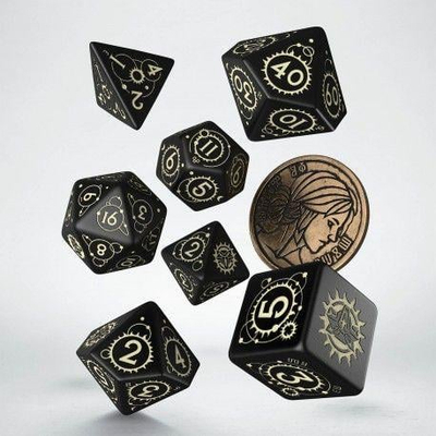 Set zara Q-Workshop The Witcher Ciri Swallow, 7 copë, plastikë, jeshile