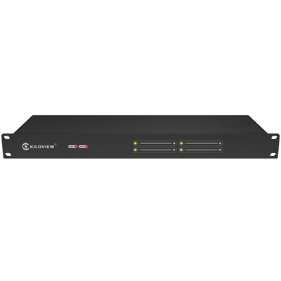 Shasi rackmount Kiloview RU01, 1U, për raft 19", e zezë