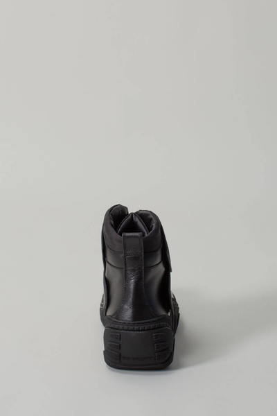 Çizme Tonkin Boot Black, me platformë të trashë, stil urbani, të zeza
