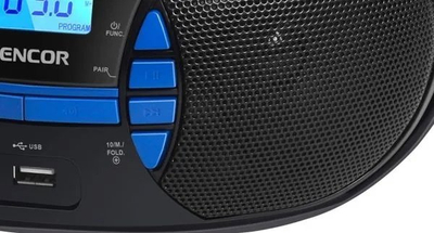 Radiorekorder portativ Sencor SPT 2700 WH, CD MP3 USB, Bluetooth, i bardhë