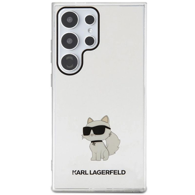 Mbulesë telefoni Karl Lagerfeld IML Choupette për Samsung Galaxy S24 Ultra, TPU PC, transparente