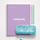 Тетратка Miquelrius Notebook A4 Squared Emotions, со квадрати, лаванда