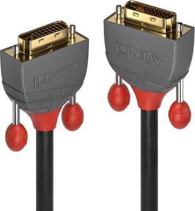 Kabllo Lindy DVI-D - DVI-D, 5m, e hirtë