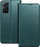 Këllëf telefoni Magneto Smart Pocket Book për Oppo A79 5G, eko lëkurë, me stand, jeshil