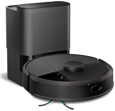 Робот правосмукалка IRobot Roomba Combo 105+, со миење, со самочистечка база, црна