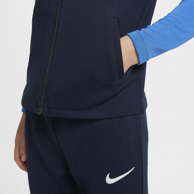 Trening Nike Dri FIT Academy Pro Jr DJ3363 451, për kalamaj, poliestër Dri FIT, blu navy