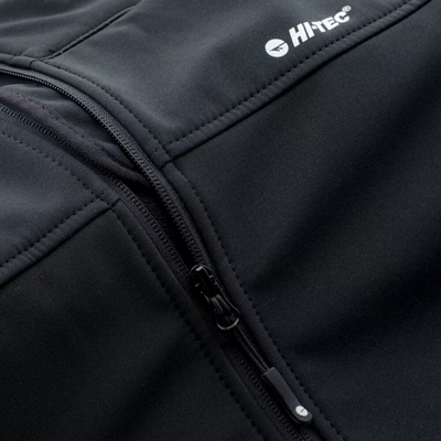 Xhaketë softshell Hi-Tec Lummer për burra, madhësia S, e zezë