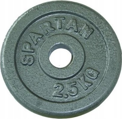 Peshë gjysmërreth gize për shtangë, set 2x15 kg, vrimë 30 mm, e zezë