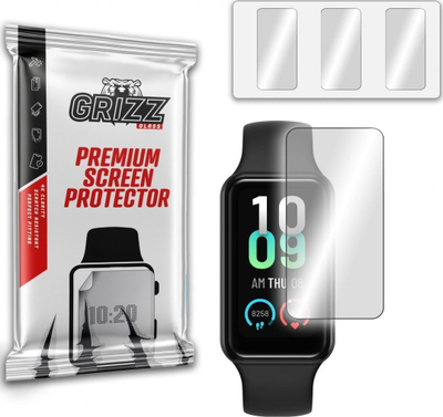 Mbrojtëse ekrani GrizzGlass Hydrogel, për Amazfit Band 7, set 3 copë, transparente