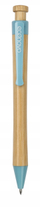 Laps mekanik ECONOVO Bamboo, 0.7mm, set 2 copë, ngjyrë natyrale