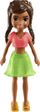 Kukull Polly Pocket Mattel HKV86, set me rroba verore, gjonna plazhi, shumëngjyrëshe